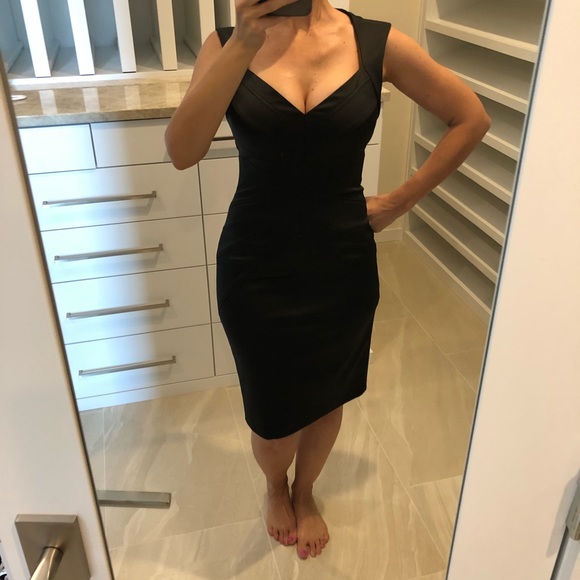 Silky Jessica Simpson little black derby dress - Picture 3 of 3